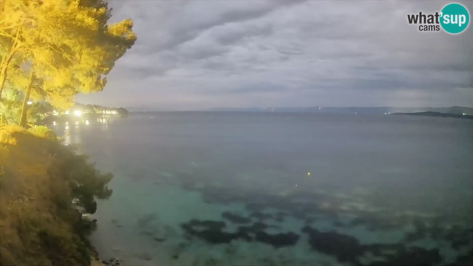 Webcam plage Potočine Bol – Vue en direct sur Borak Beach, île de Brač
