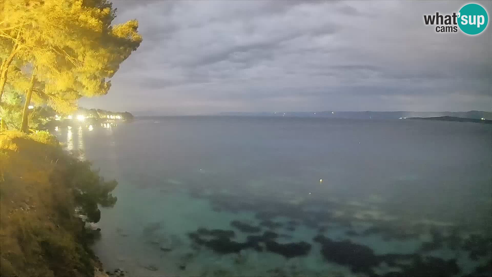 Webcam plage Potočine Bol – Vue en direct sur Borak Beach, île de Brač