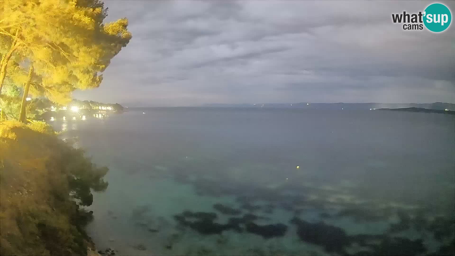 Webcam Playa Potočine Bol – Vista en vivo de Borak Beach, Isla de Brač