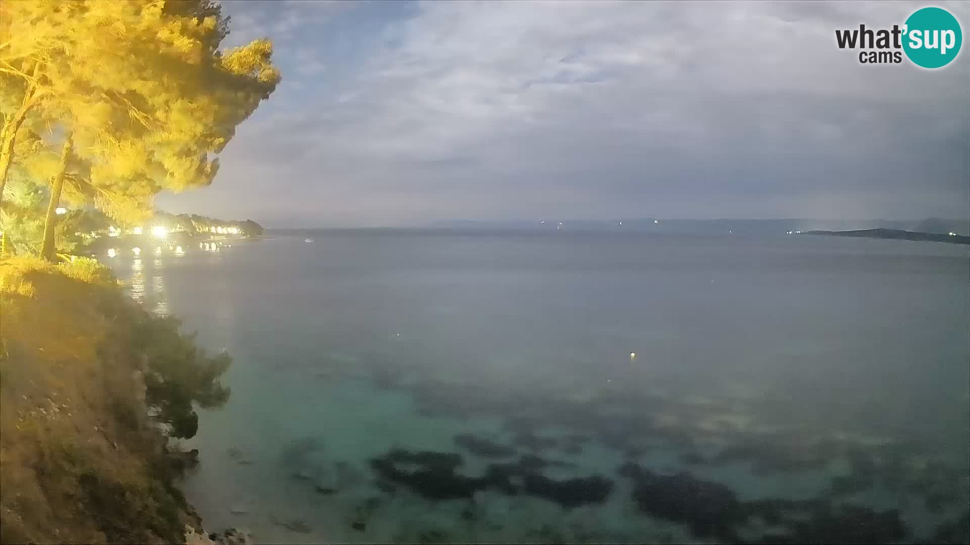 Webcam plage Potočine Bol – Vue en direct sur Borak Beach, île de Brač