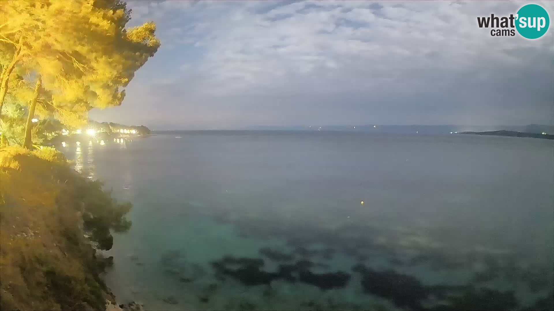 Webcam Strand Potočine Bol – Liveblick auf Borak Beach, Insel Brač