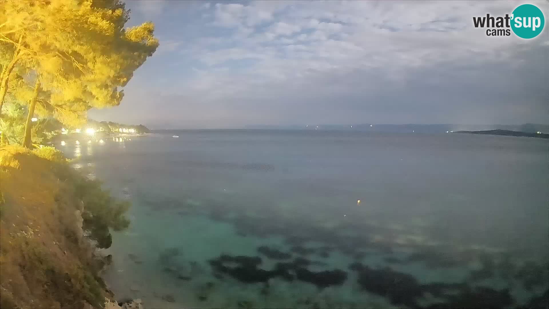 Webcam Potočine Beach Bol – Live View of Borak Beach, Brač Island