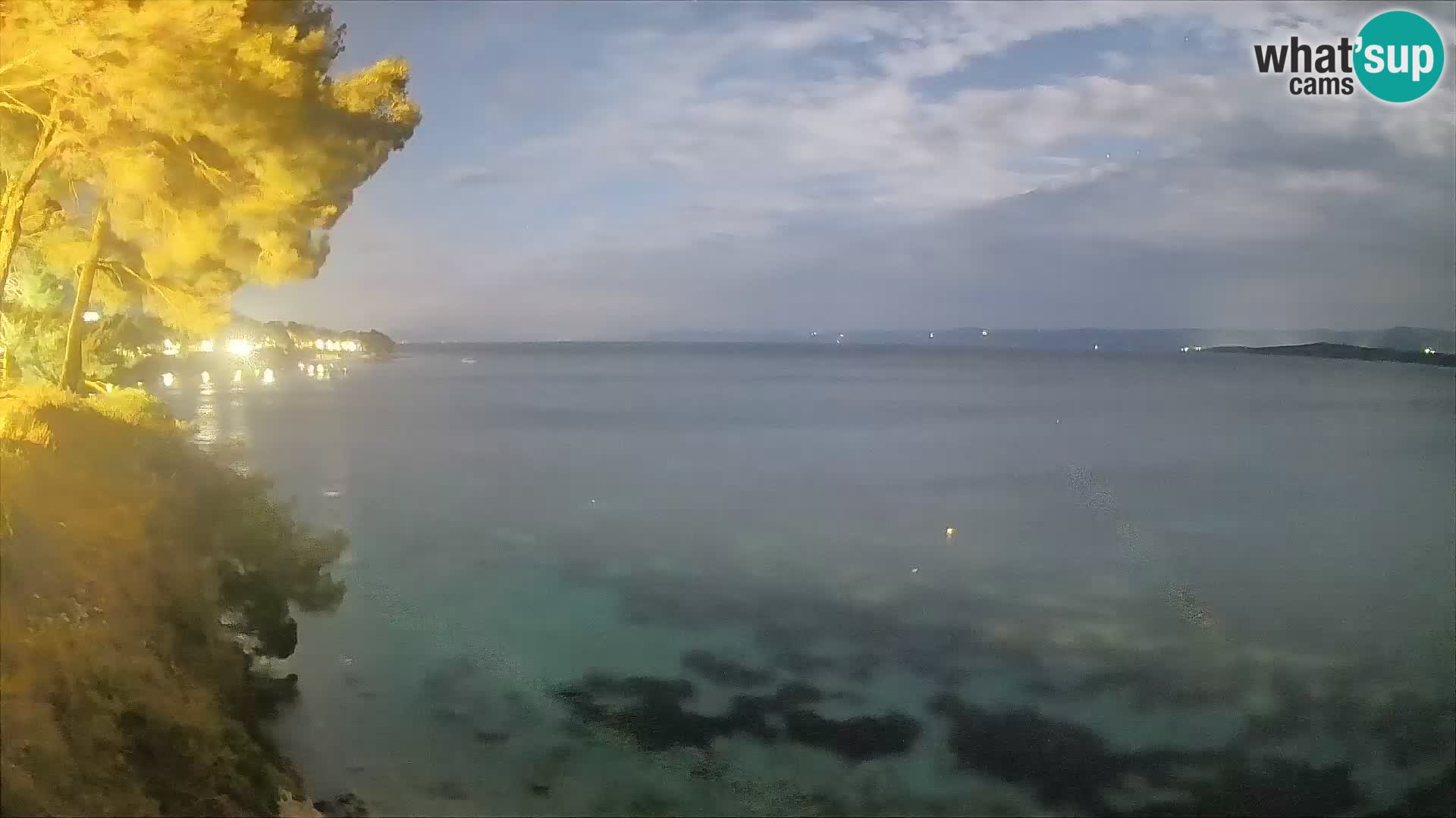 Webcam Potočine Beach Bol – Live View of Borak Beach, Brač Island