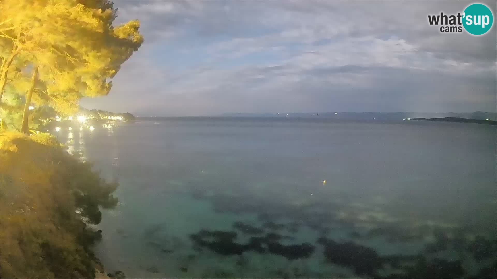 Webcam Playa Potočine Bol – Vista en vivo de Borak Beach, Isla de Brač