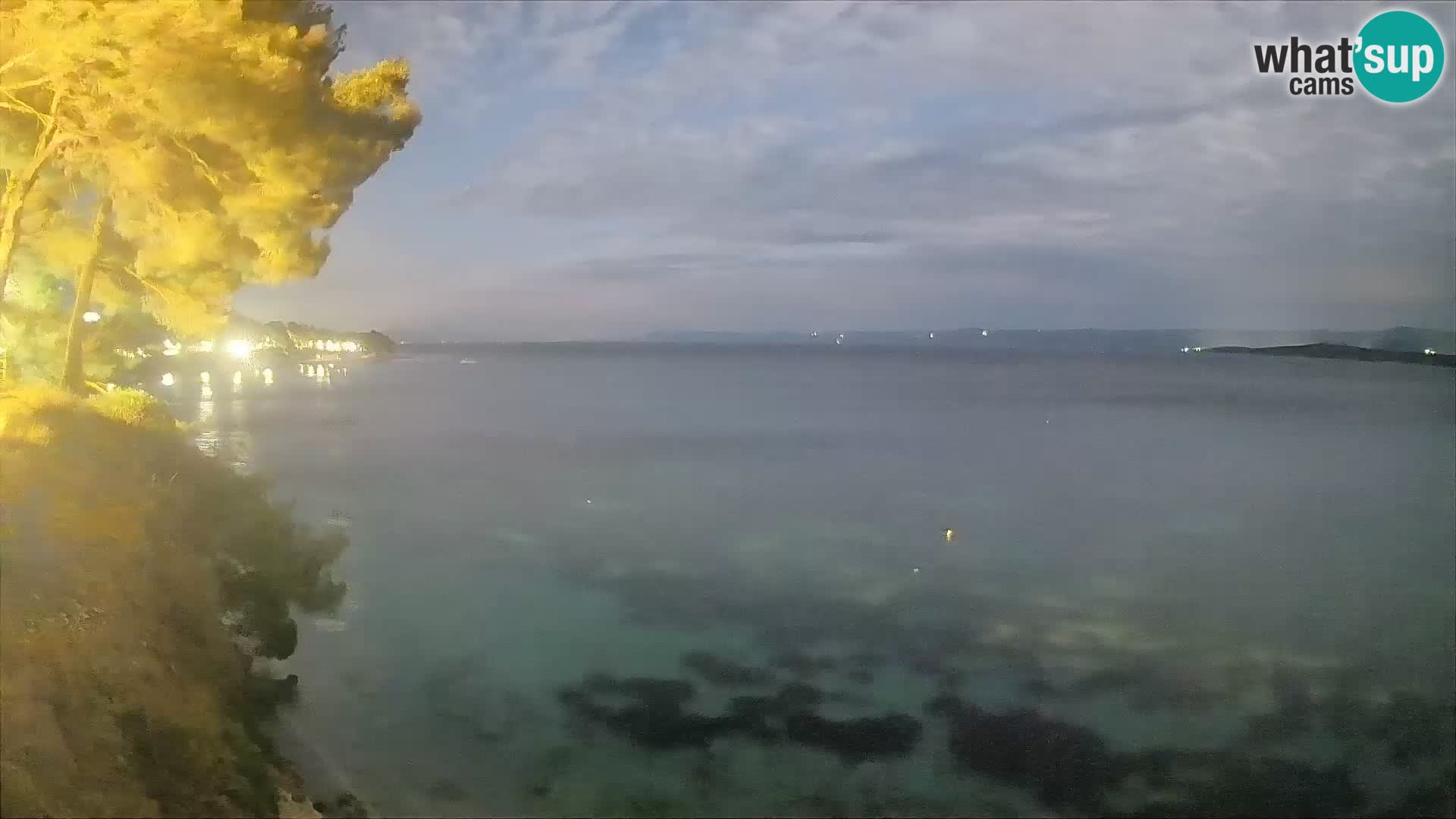 Webcam Potočine Beach Bol – Live View of Borak Beach, Brač Island