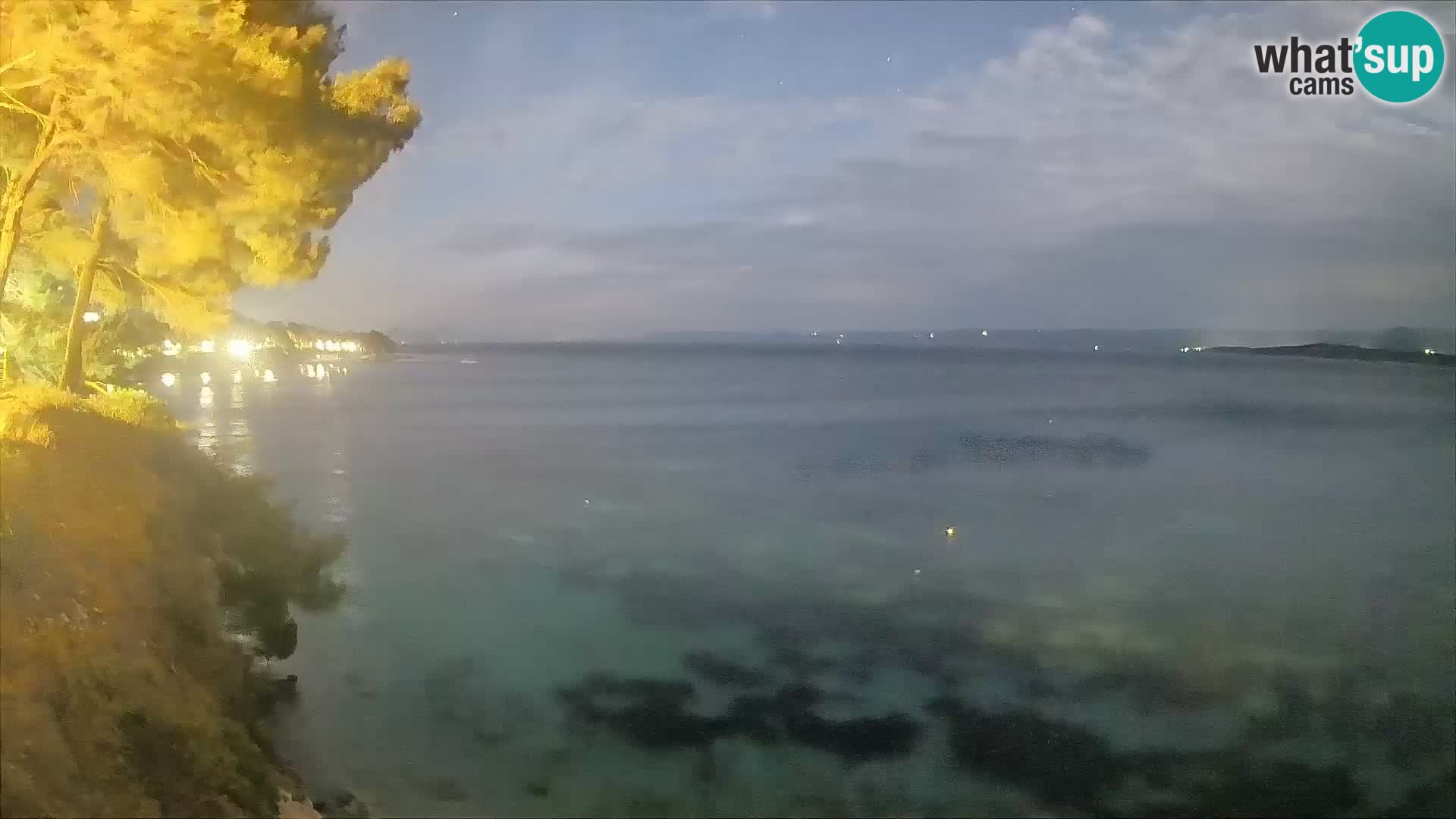 Webcam plage Potočine Bol – Vue en direct sur Borak Beach, île de Brač