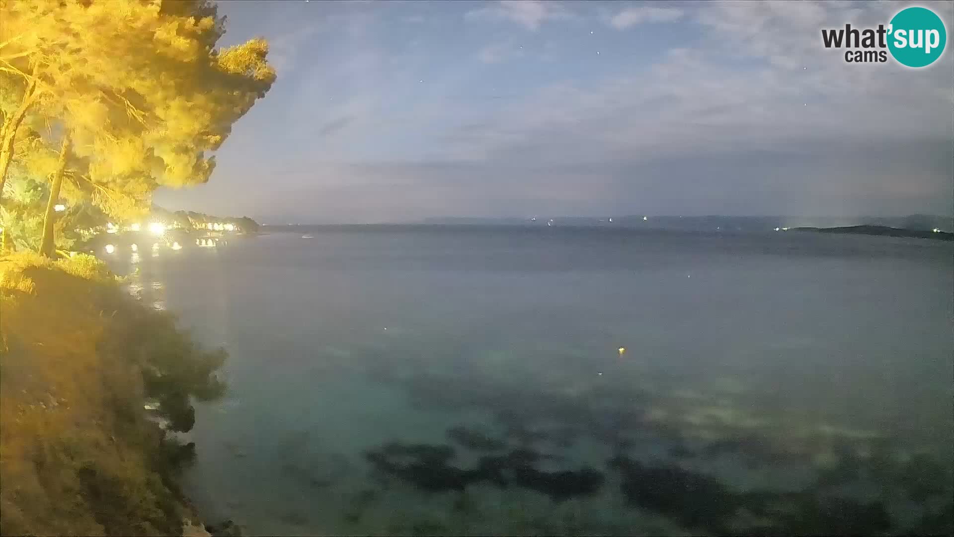 Webcam Potočine Beach Bol – Live View of Borak Beach, Brač Island