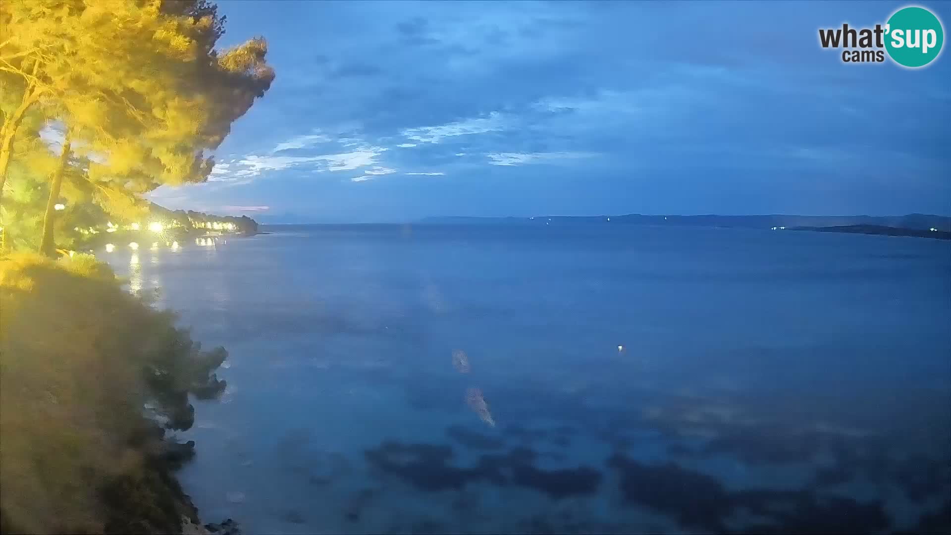 Webcam Strand Potočine Bol – Liveblick auf Borak Beach, Insel Brač