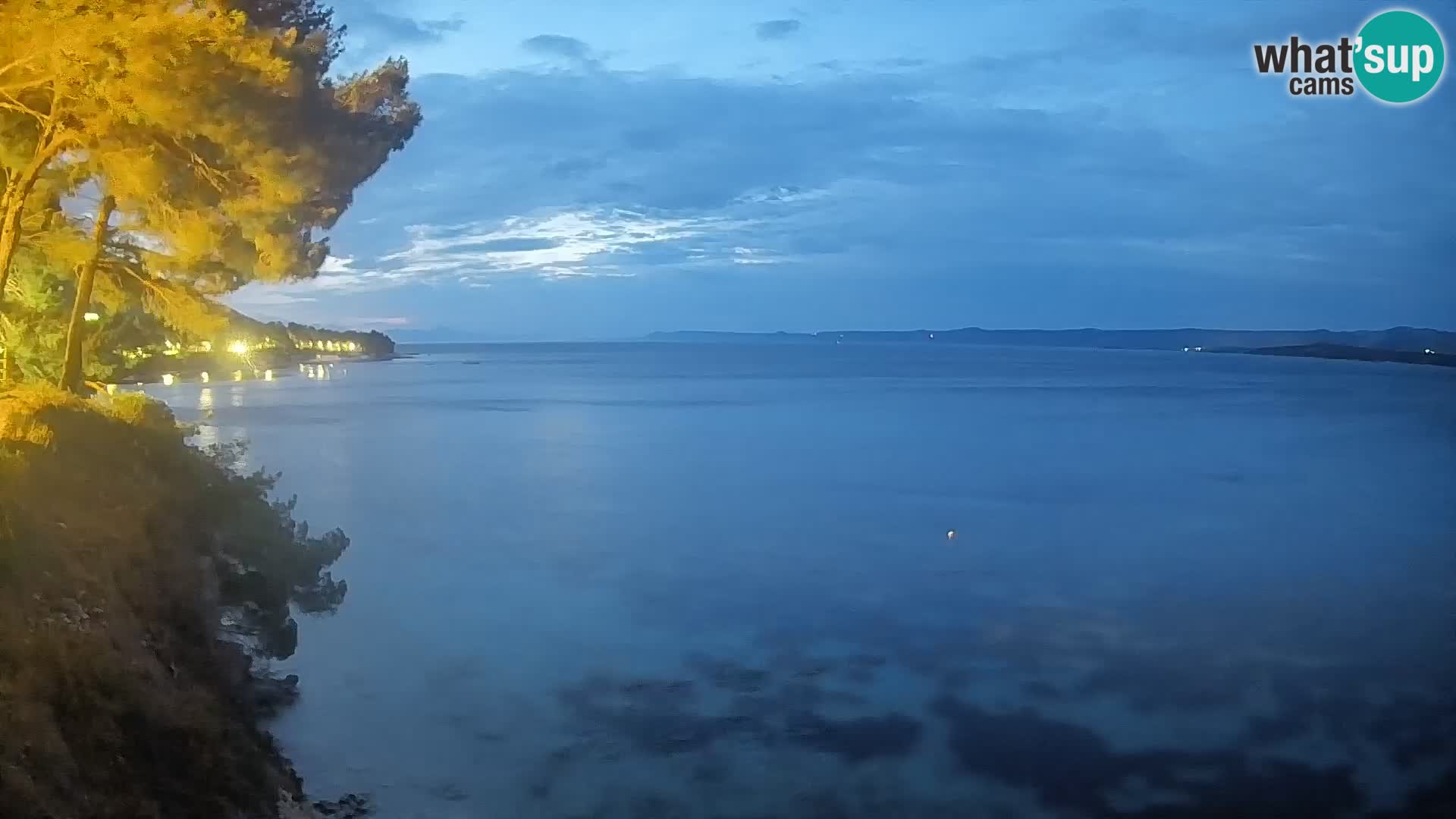 Webcam Potočine Beach Bol – Live View of Borak Beach, Brač Island