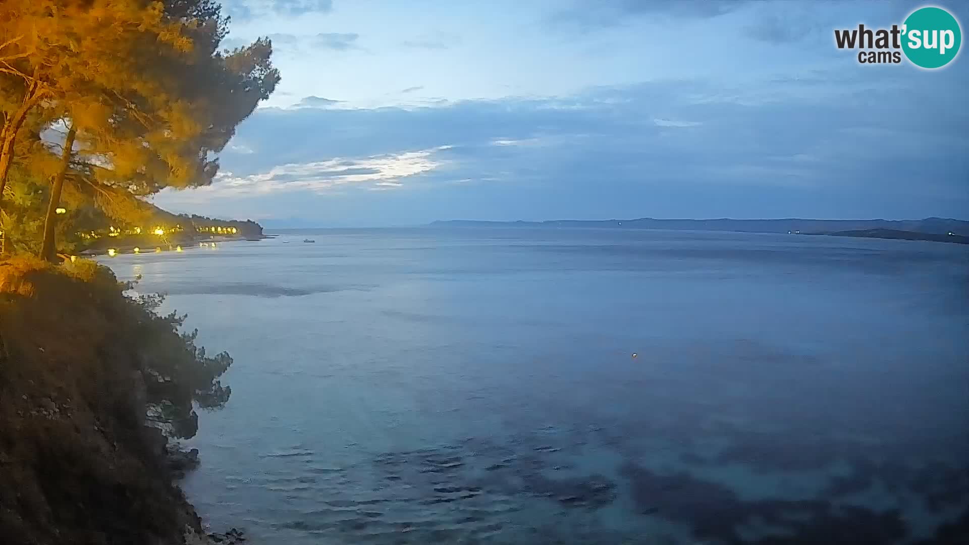 Webcam Potočine Beach Bol – Live View of Borak Beach, Brač Island