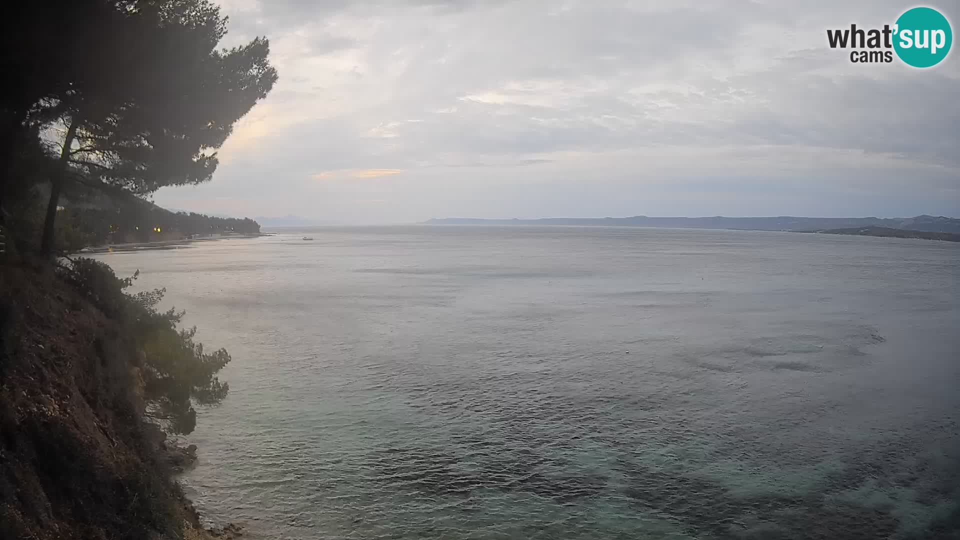 Webcam plage Potočine Bol – Vue en direct sur Borak Beach, île de Brač