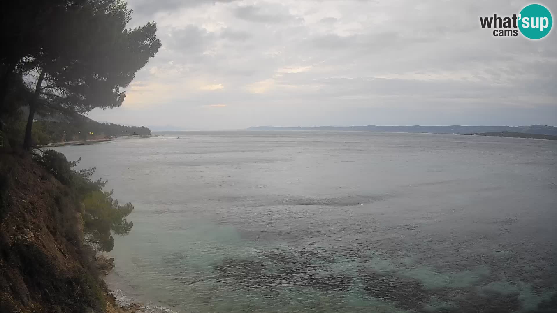 Webcam Strand Potočine Bol – Liveblick auf Borak Beach, Insel Brač