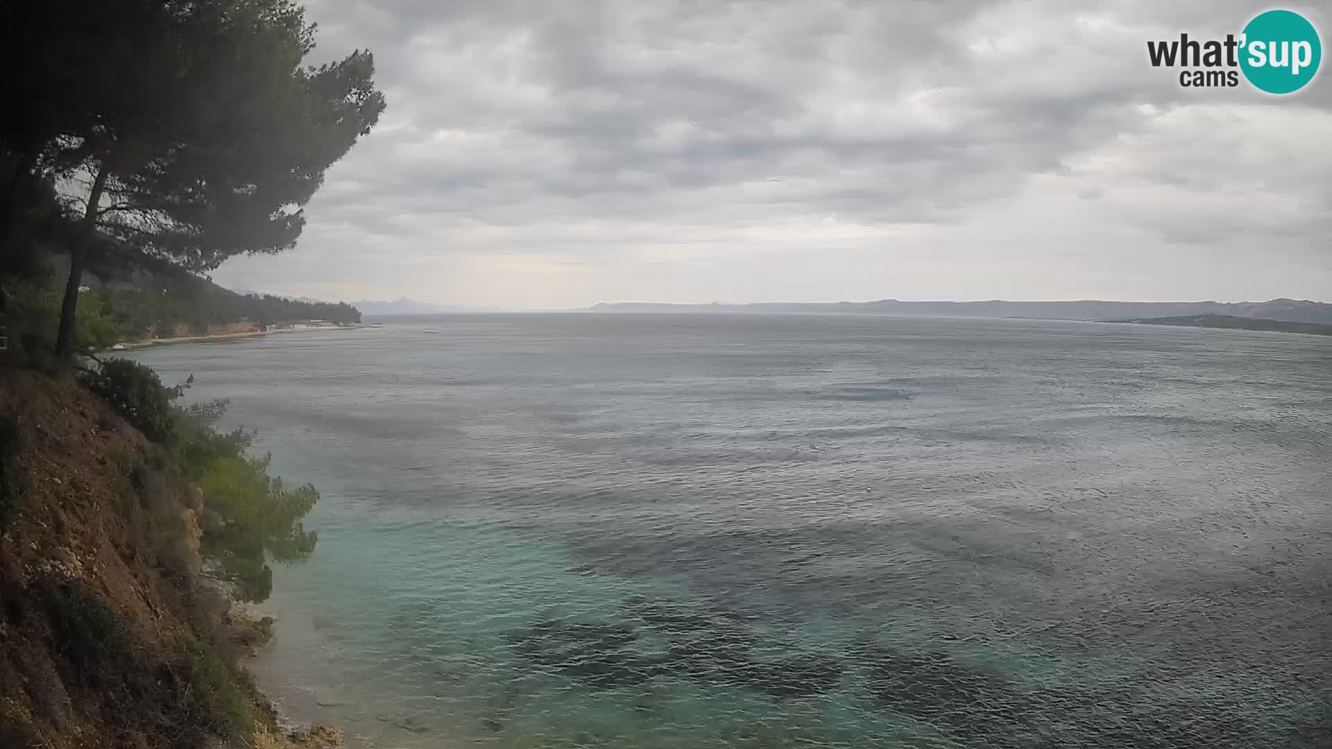 Webcam plage Potočine Bol – Vue en direct sur Borak Beach, île de Brač