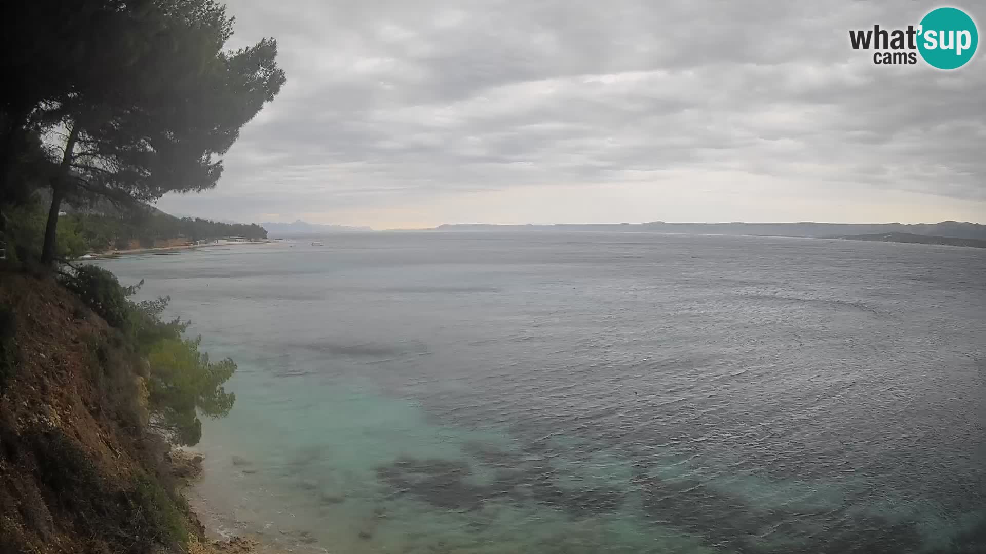 Webcam Strand Potočine Bol – Liveblick auf Borak Beach, Insel Brač