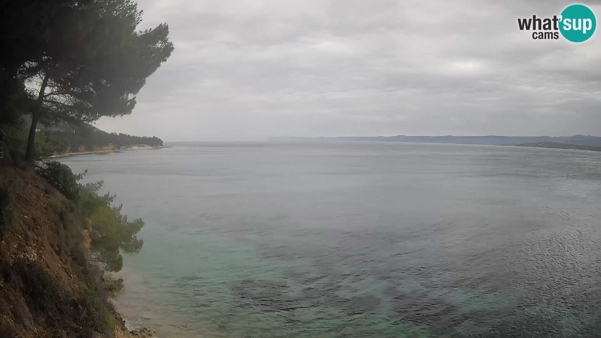 Webcam Potočine Beach Bol – Live View of Borak Beach, Brač Island