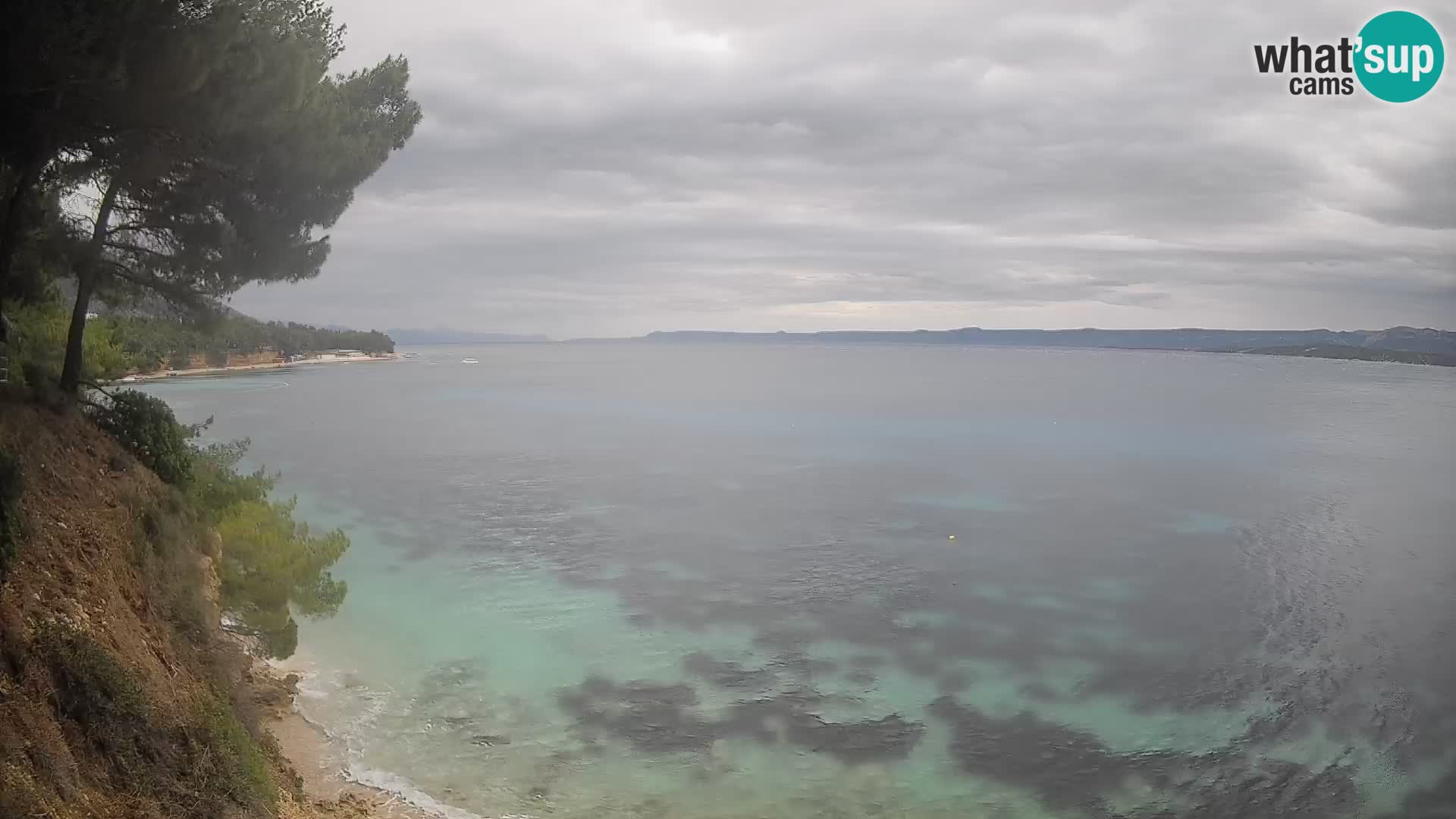 Webcam Potočine Beach Bol – Live View of Borak Beach, Brač Island