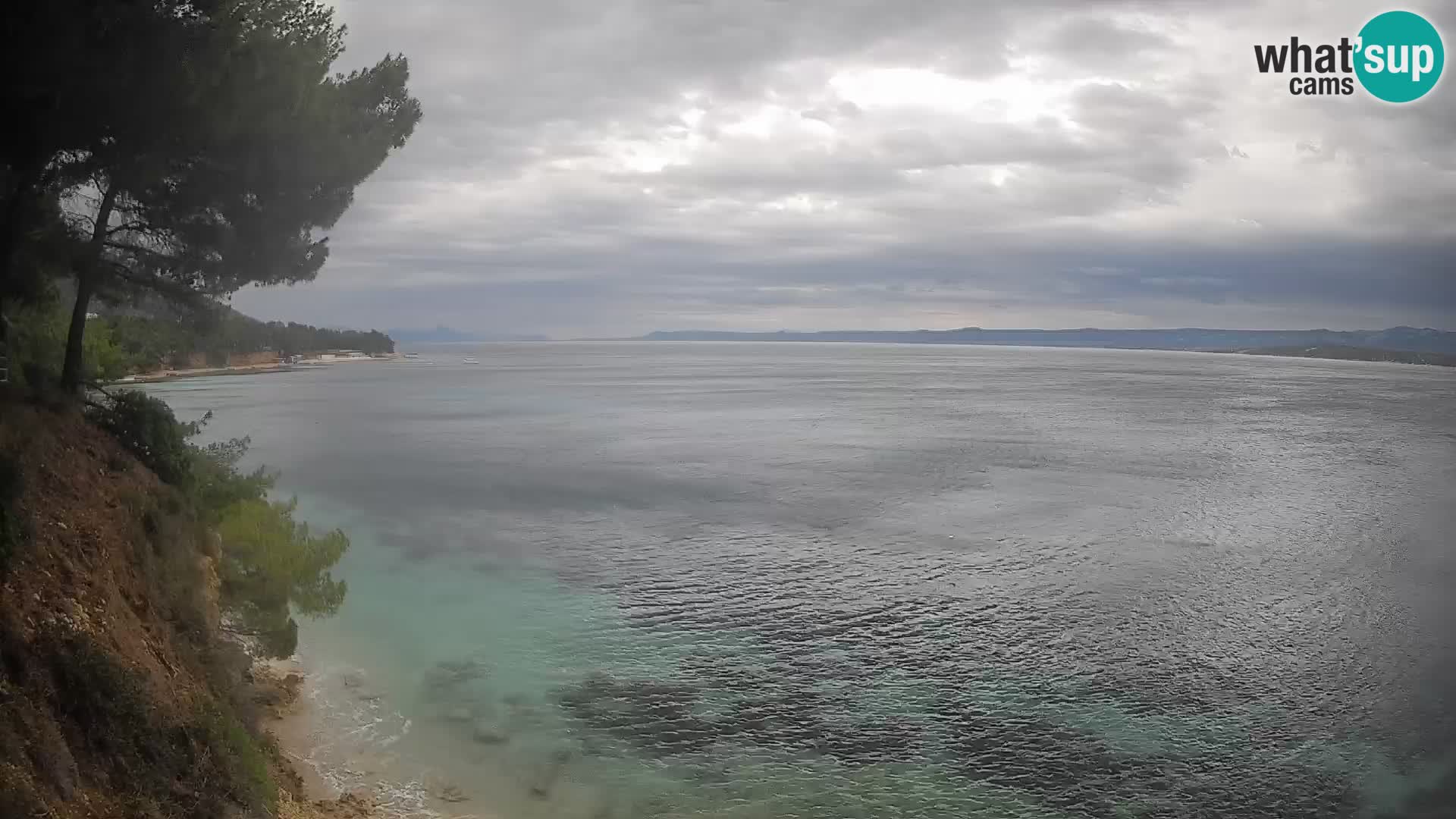 Webcam Playa Potočine Bol – Vista en vivo de Borak Beach, Isla de Brač
