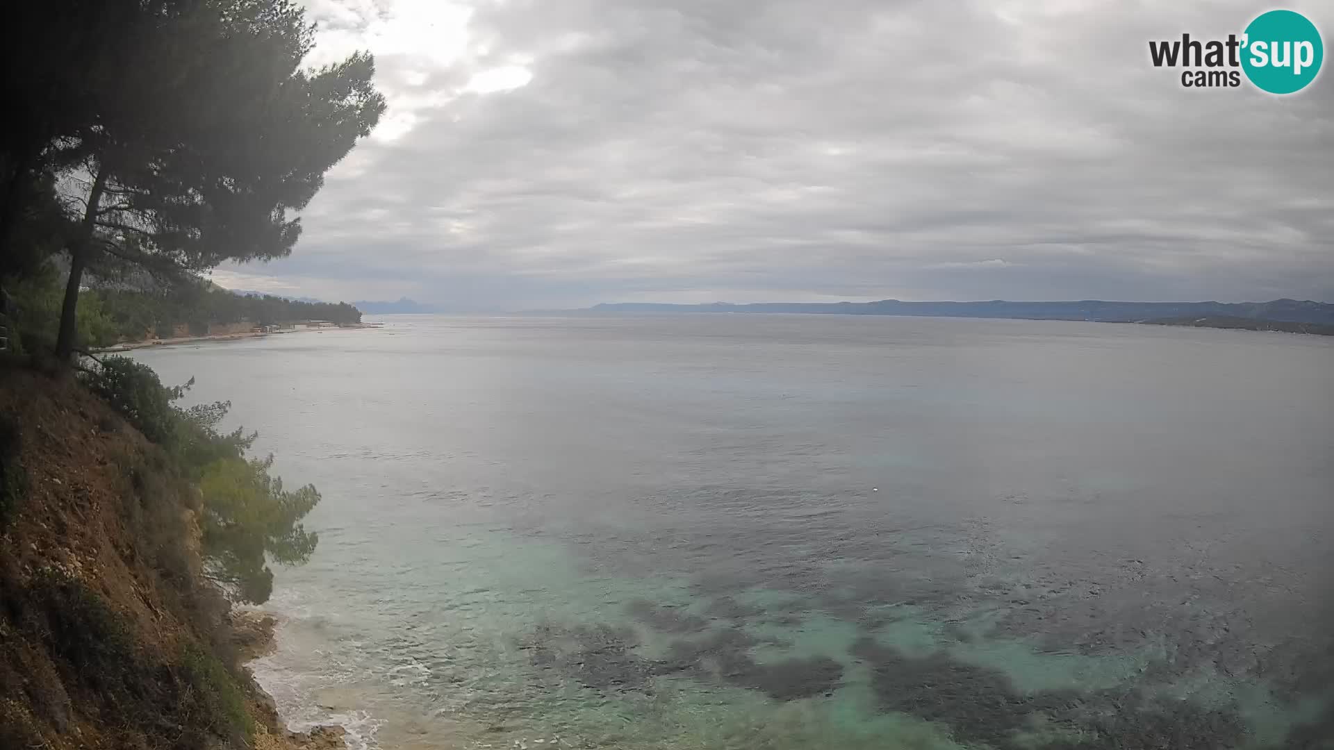 Webcam Strand Potočine Bol – Liveblick auf Borak Beach, Insel Brač
