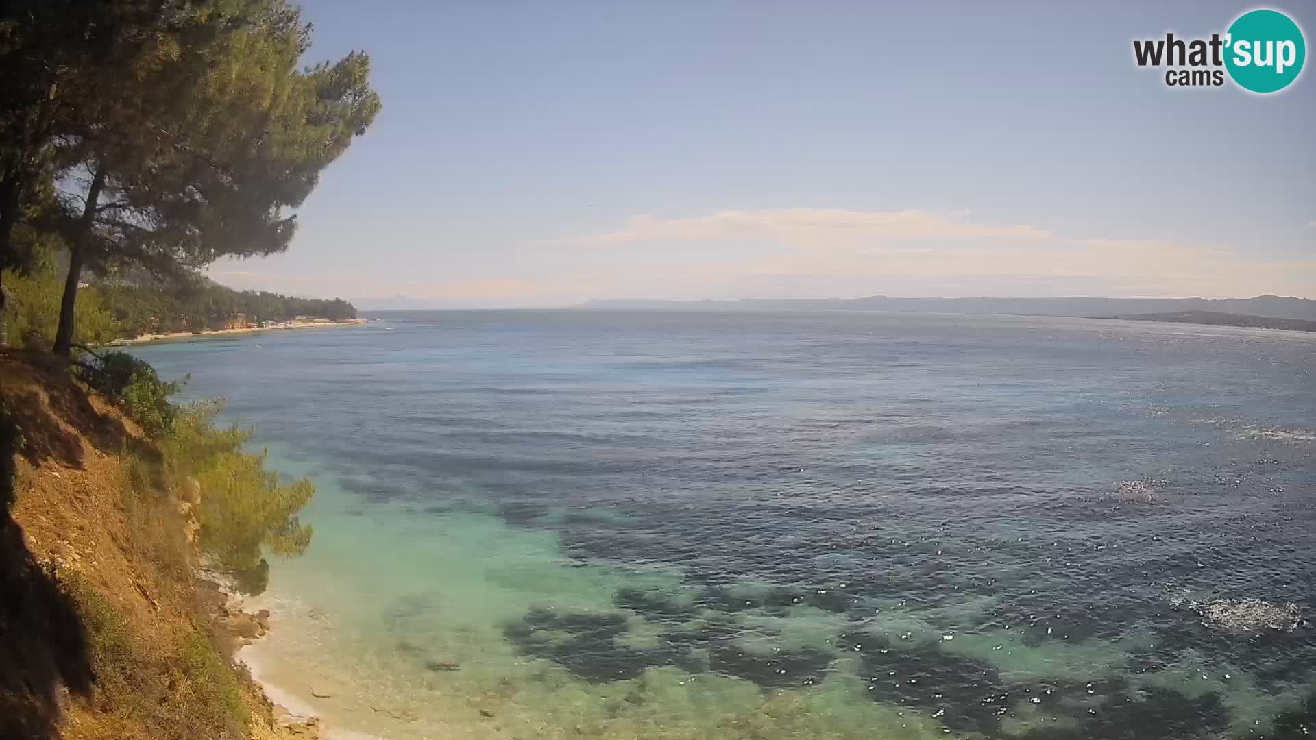 Webcam Strand Potočine Bol – Liveblick auf Borak Beach, Insel Brač