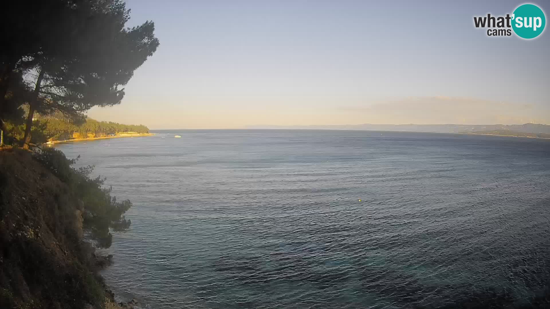 Webcam Potočine Beach Bol – Live View of Borak Beach, Brač Island