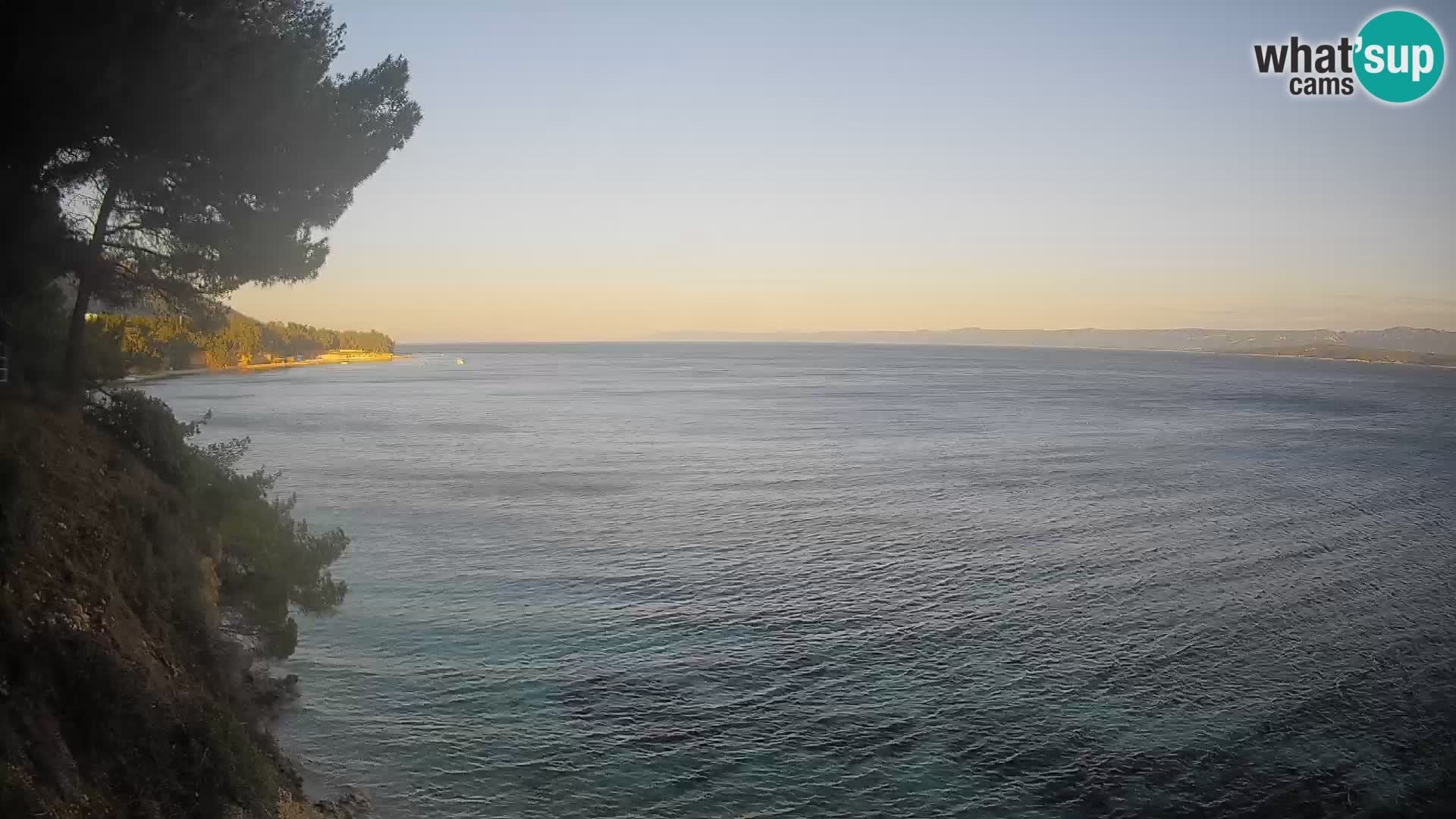Webcam Playa Potočine Bol – Vista en vivo de Borak Beach, Isla de Brač