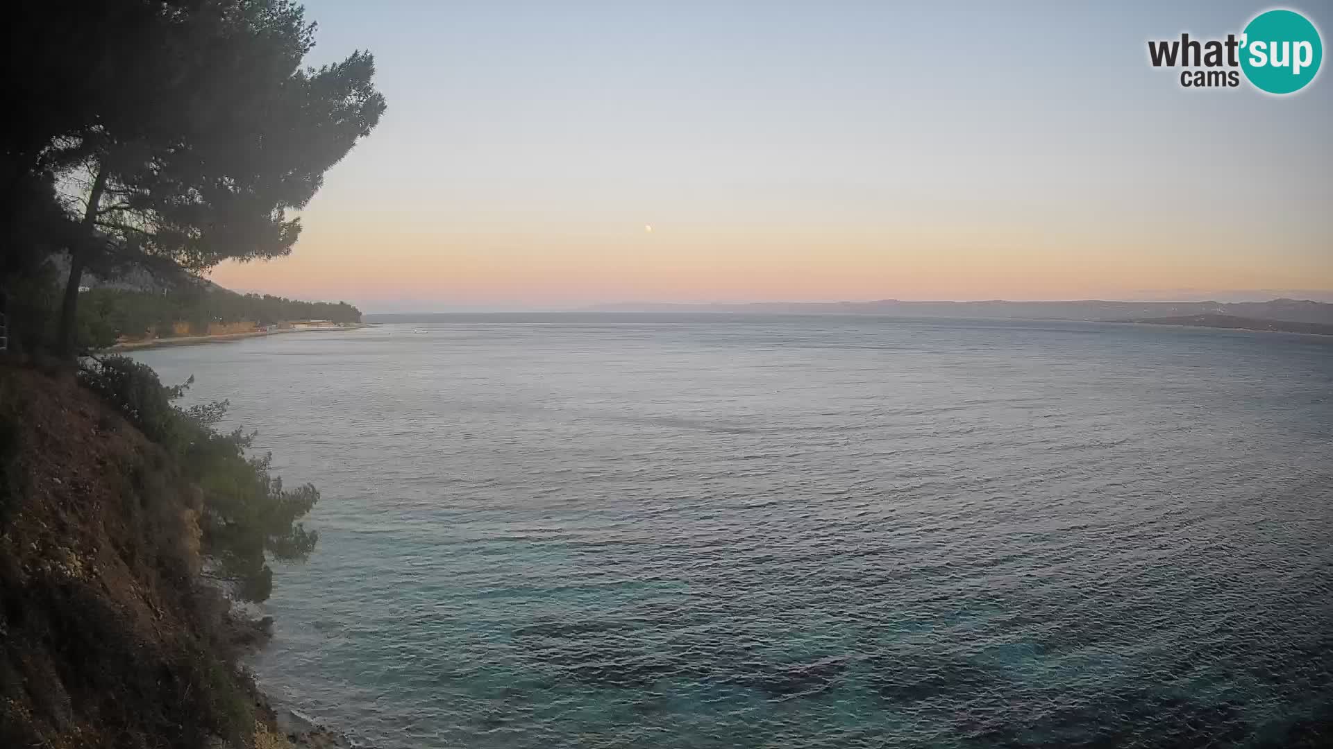 Webcam plage Potočine Bol – Vue en direct sur Borak Beach, île de Brač