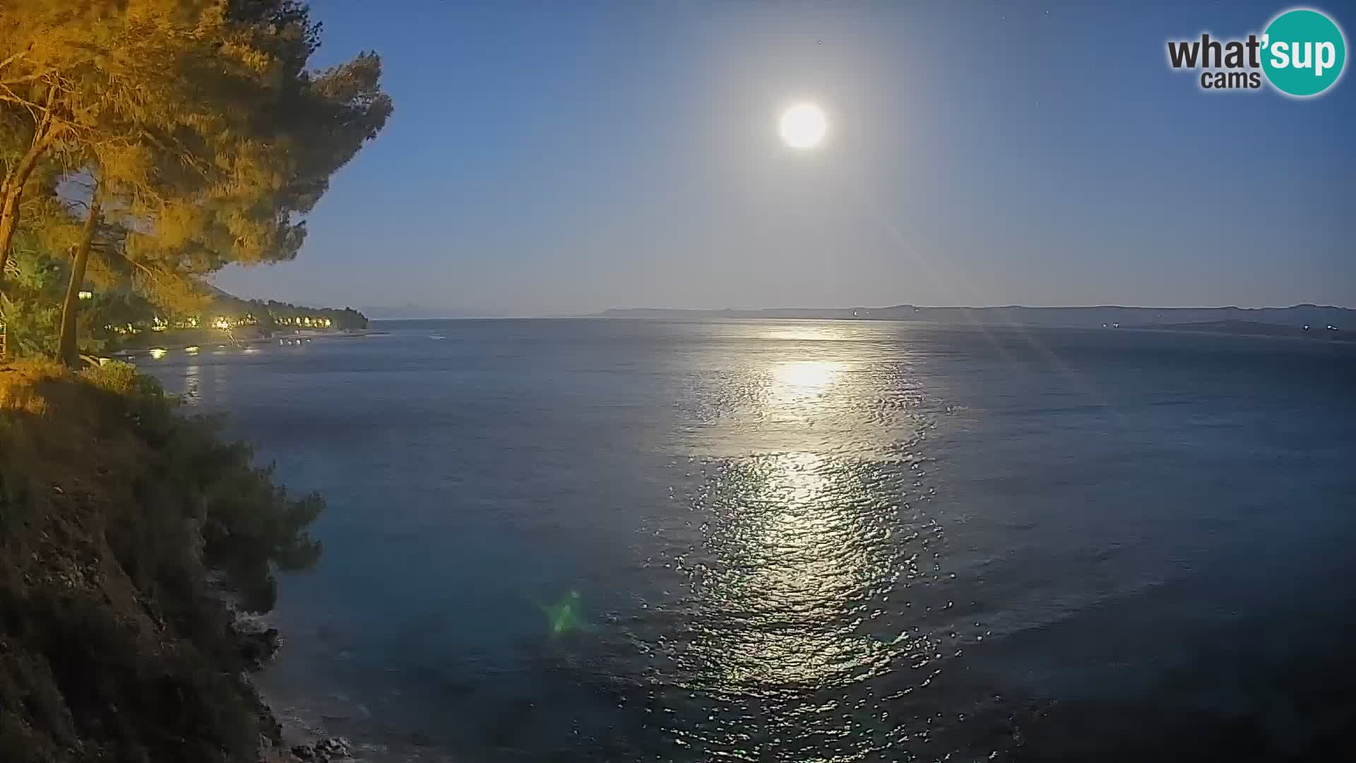 Webcam Playa Potočine Bol – Vista en vivo de Borak Beach, Isla de Brač