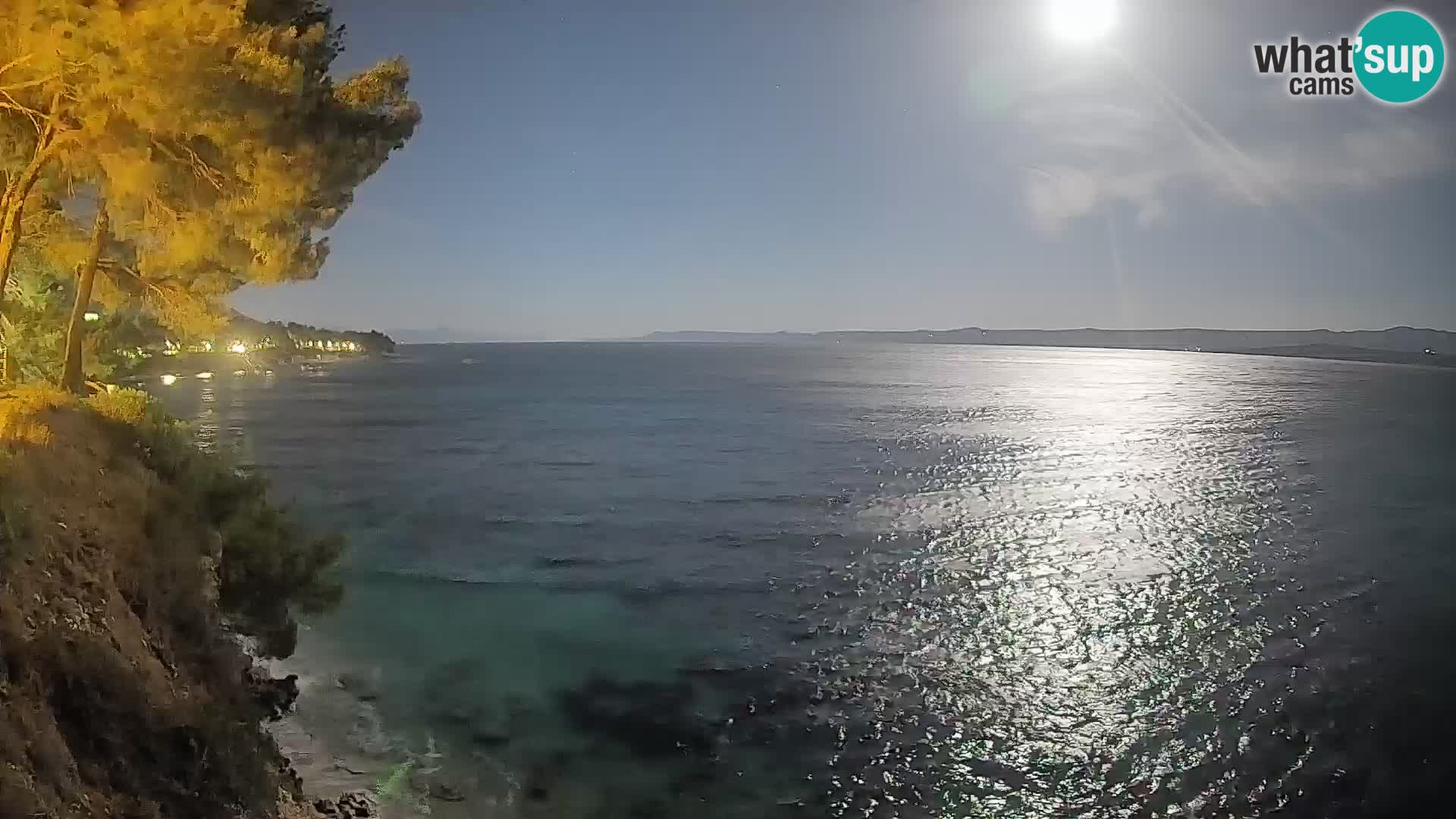 Webcam Potočine Beach Bol – Live View of Borak Beach, Brač Island