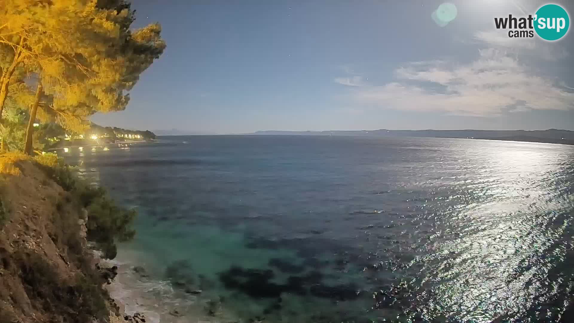 Webcam Potočine Beach Bol – Live View of Borak Beach, Brač Island