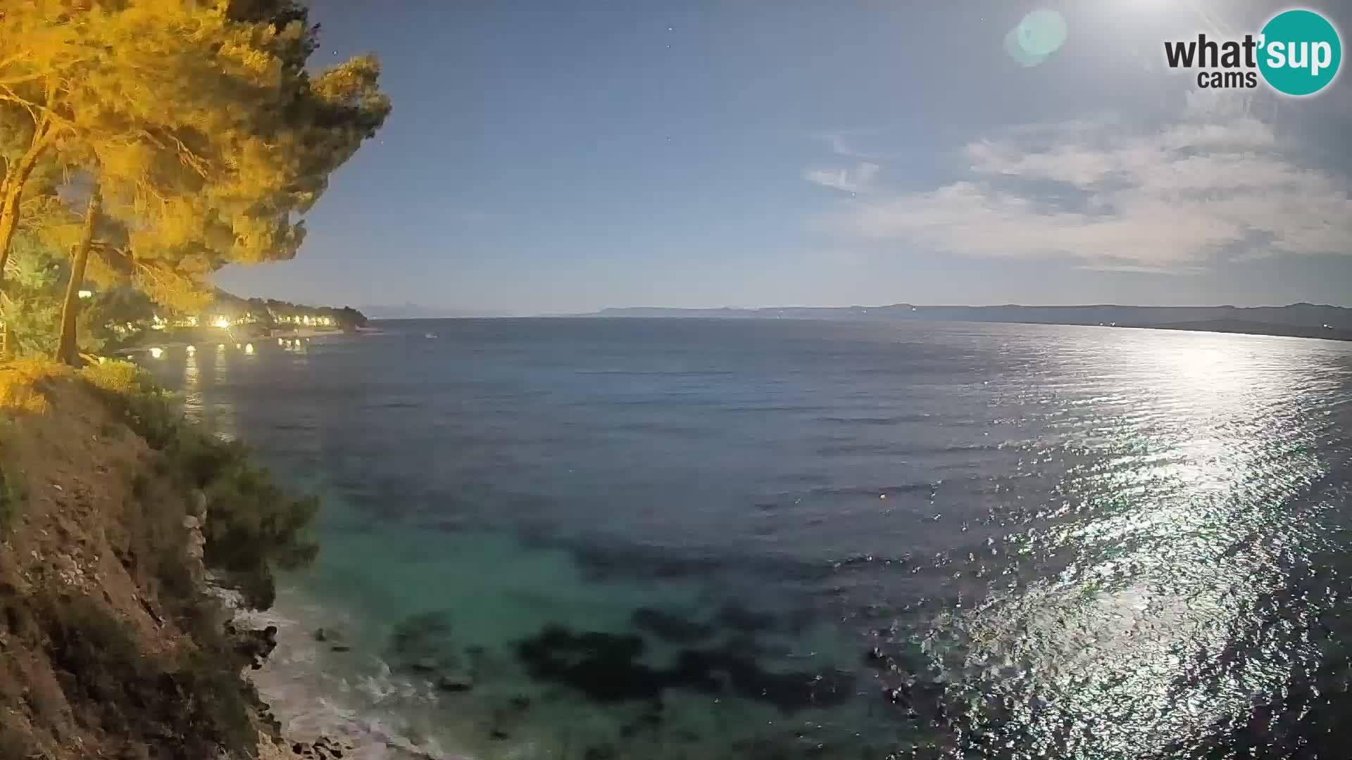 Webcam Strand Potočine Bol – Liveblick auf Borak Beach, Insel Brač