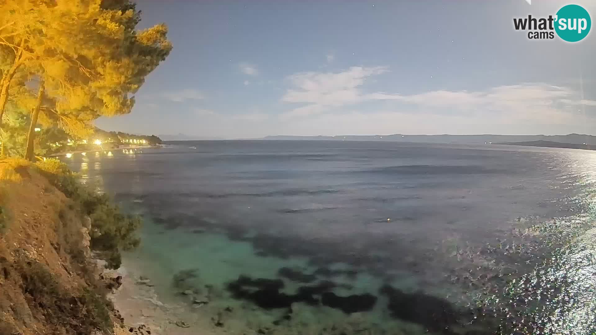 Webcam Potočine Beach Bol – Live View of Borak Beach, Brač Island