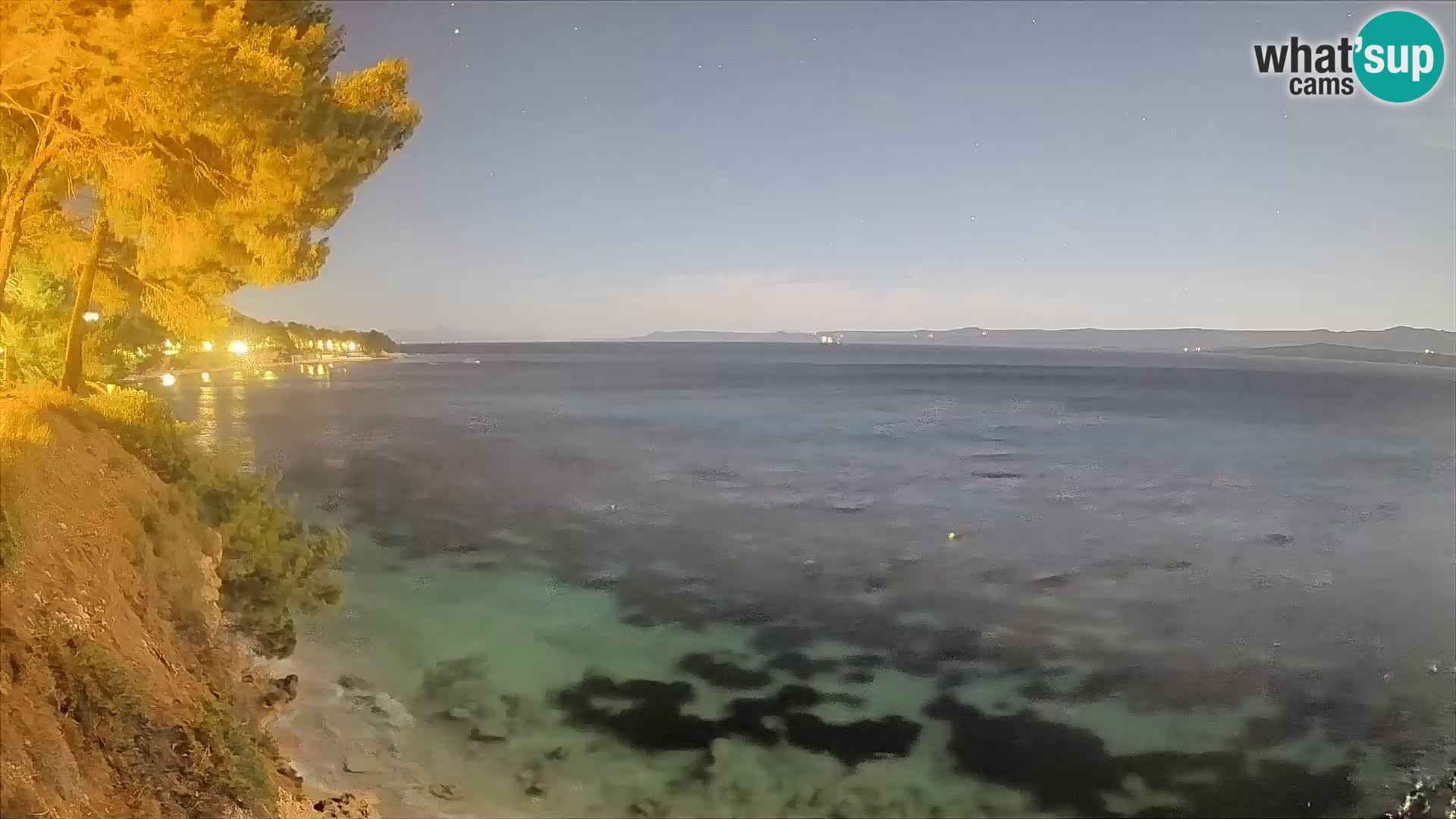 Webcam Potočine Beach Bol – Live View of Borak Beach, Brač Island