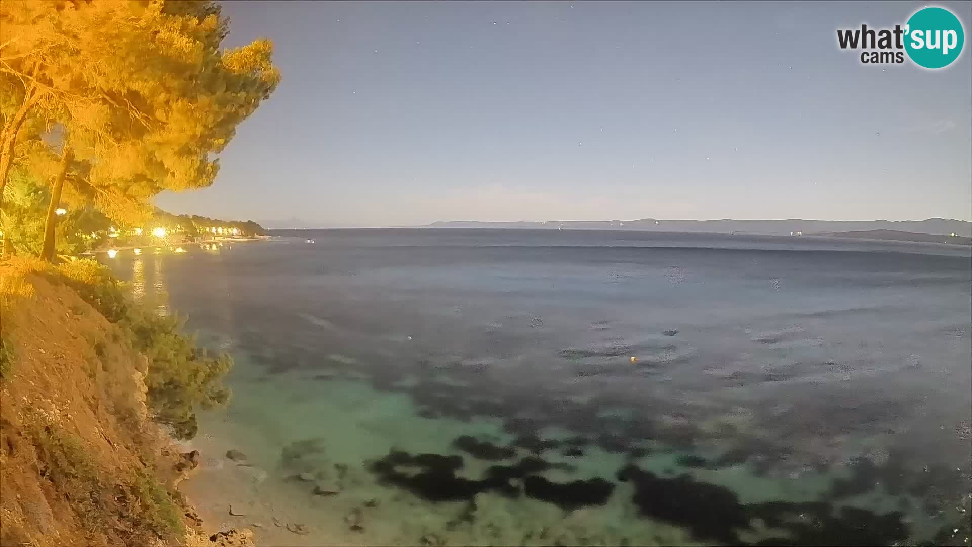 Webcam Potočine Beach Bol – Live View of Borak Beach, Brač Island