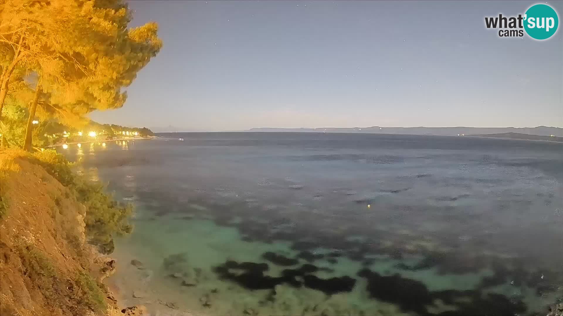 Webcam Strand Potočine Bol – Liveblick auf Borak Beach, Insel Brač