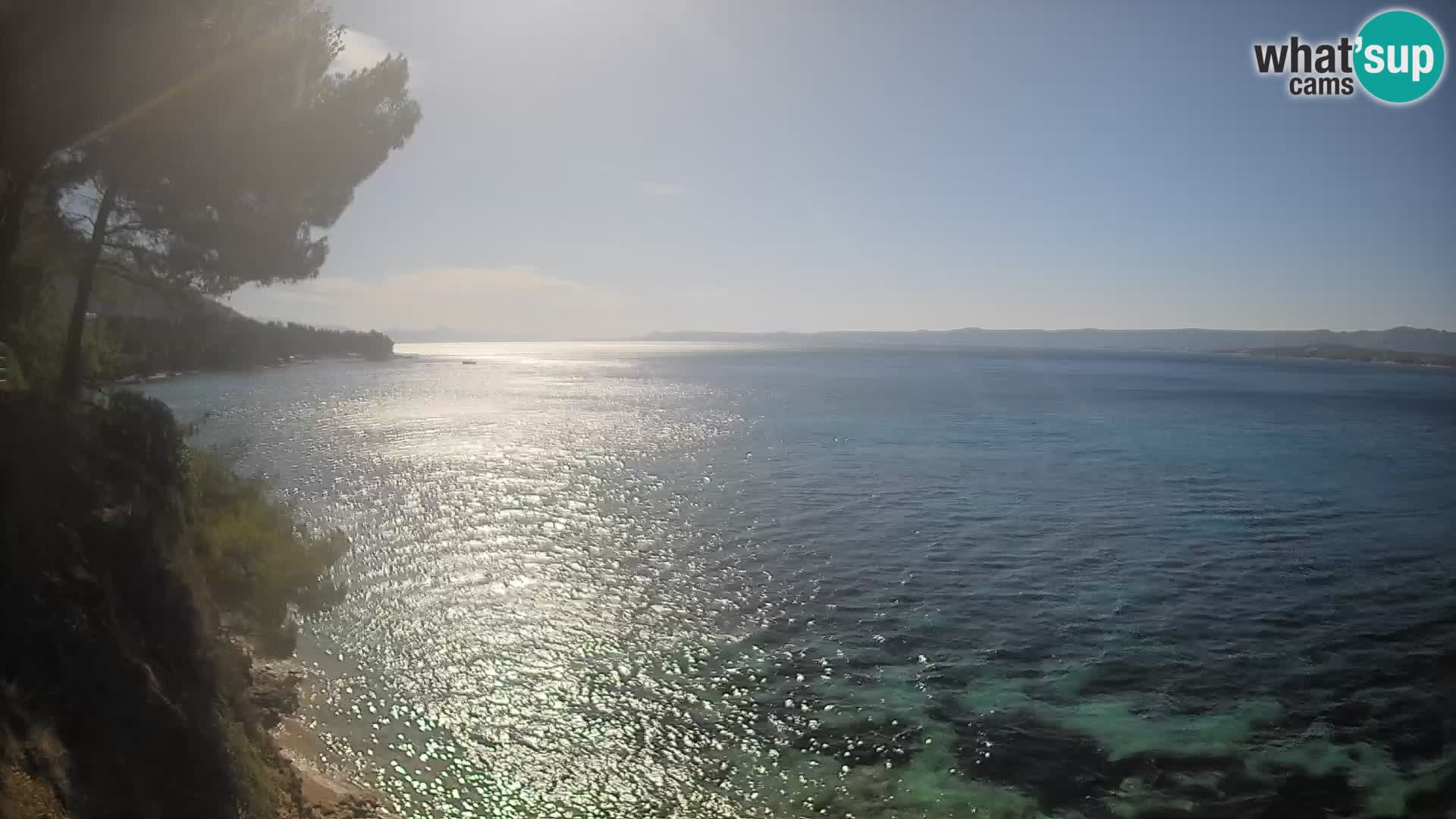 Webcam Strand Potočine Bol – Liveblick auf Borak Beach, Insel Brač