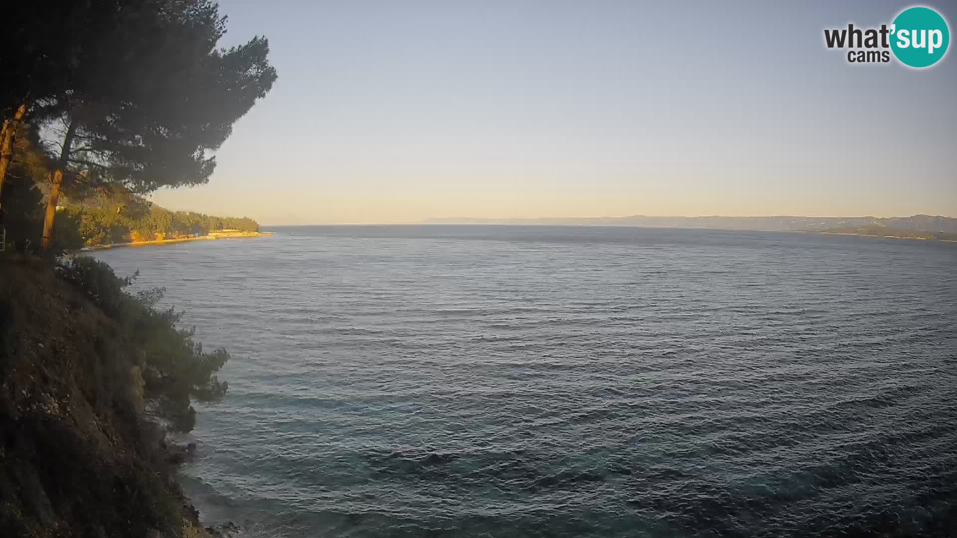 Webcam Strand Potočine Bol – Liveblick auf Borak Beach, Insel Brač