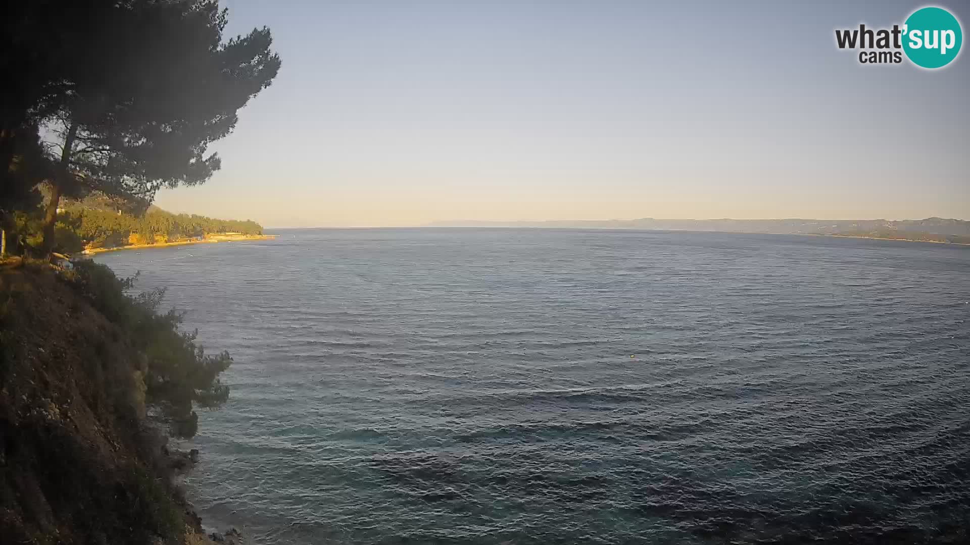 Webcam Playa Potočine Bol – Vista en vivo de Borak Beach, Isla de Brač