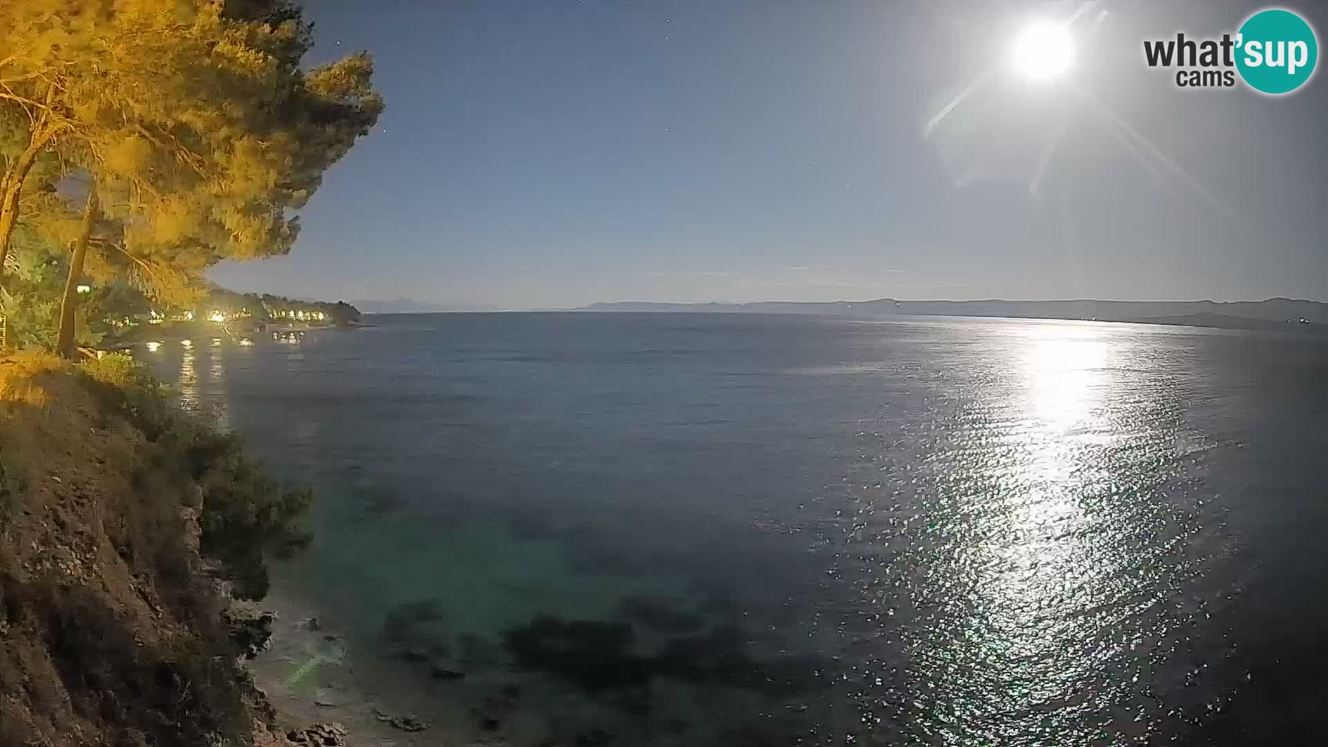 Webcam Potočine Beach Bol – Live View of Borak Beach, Brač Island