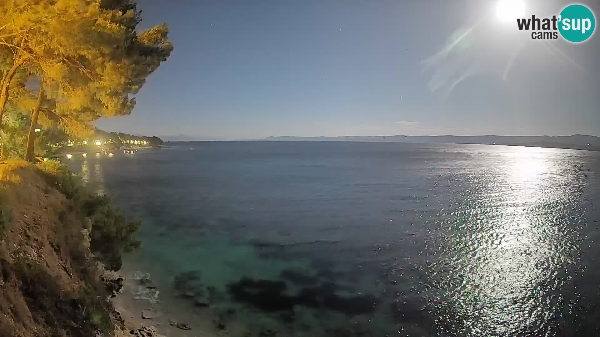 Webcam Potočine Beach Bol – Live View of Borak Beach, Brač Island