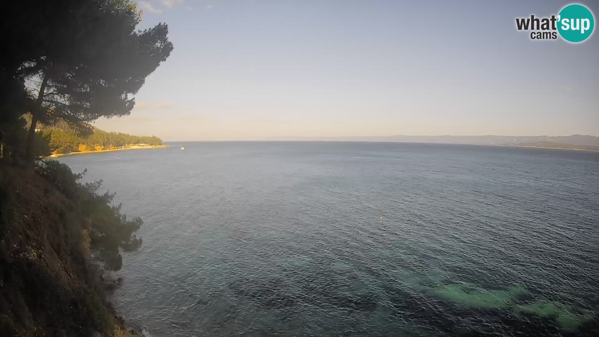 Webcam Strand Potočine Bol – Liveblick auf Borak Beach, Insel Brač