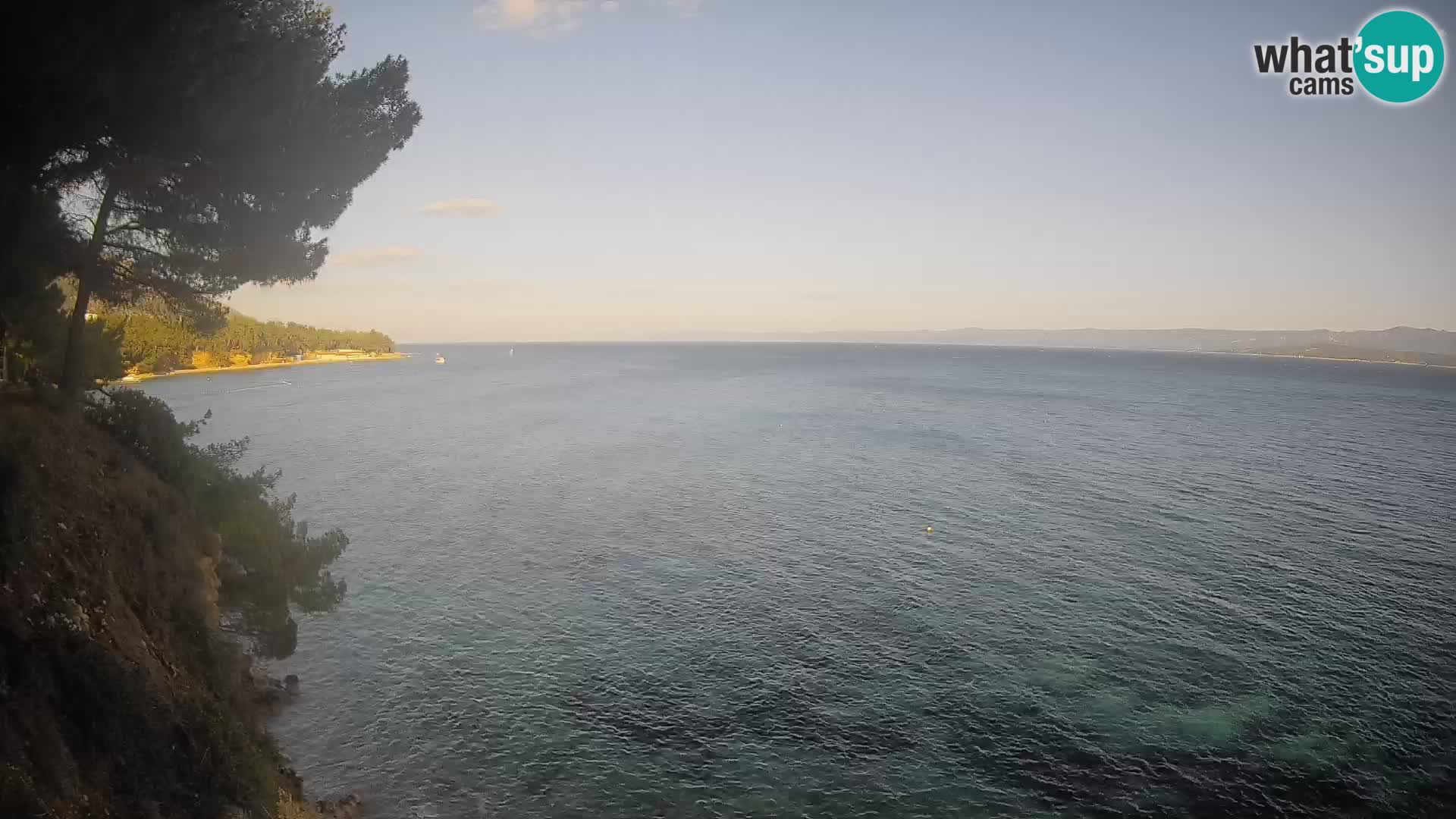 Webcam Potočine Beach Bol – Live View of Borak Beach, Brač Island