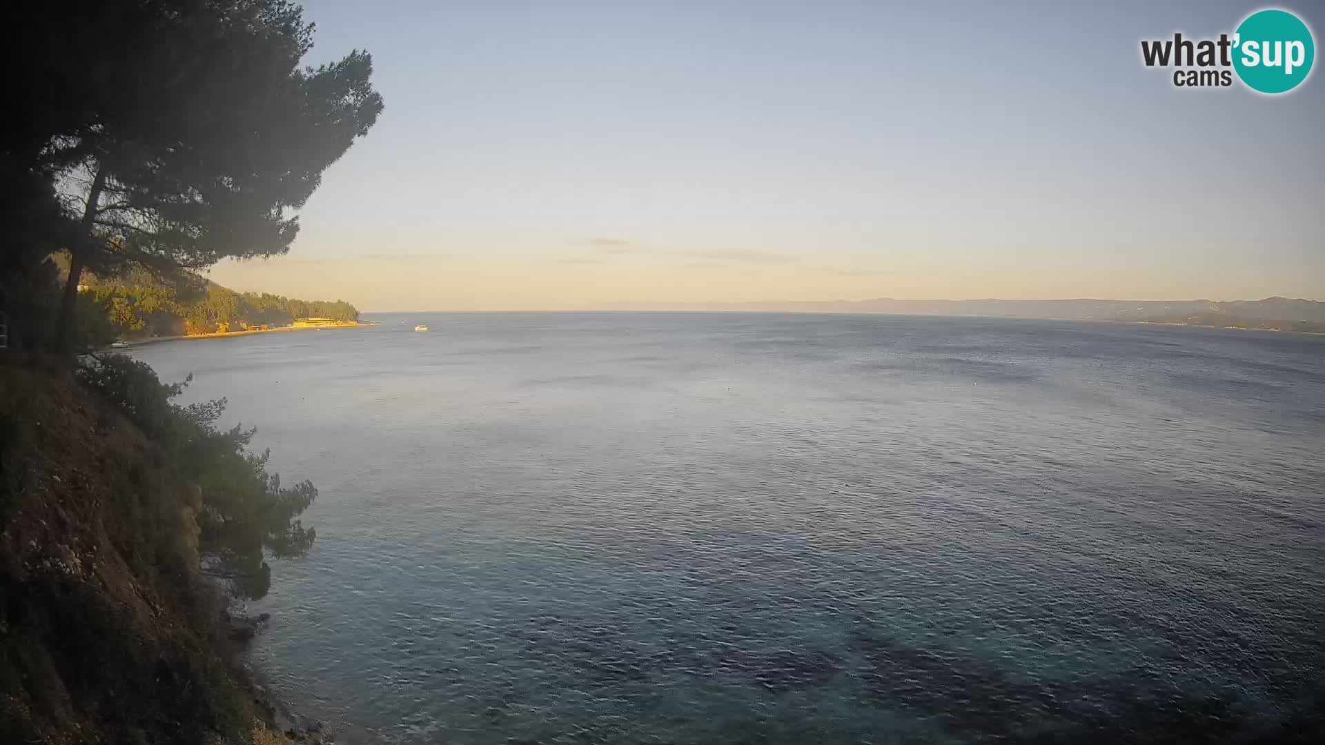 Webcam Potočine Beach Bol – Live View of Borak Beach, Brač Island