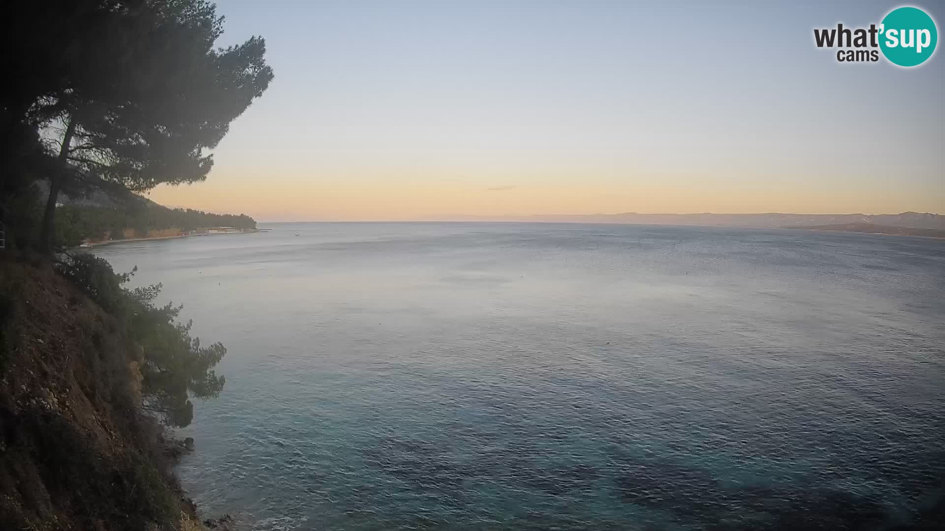 Webcam plage Potočine Bol – Vue en direct sur Borak Beach, île de Brač