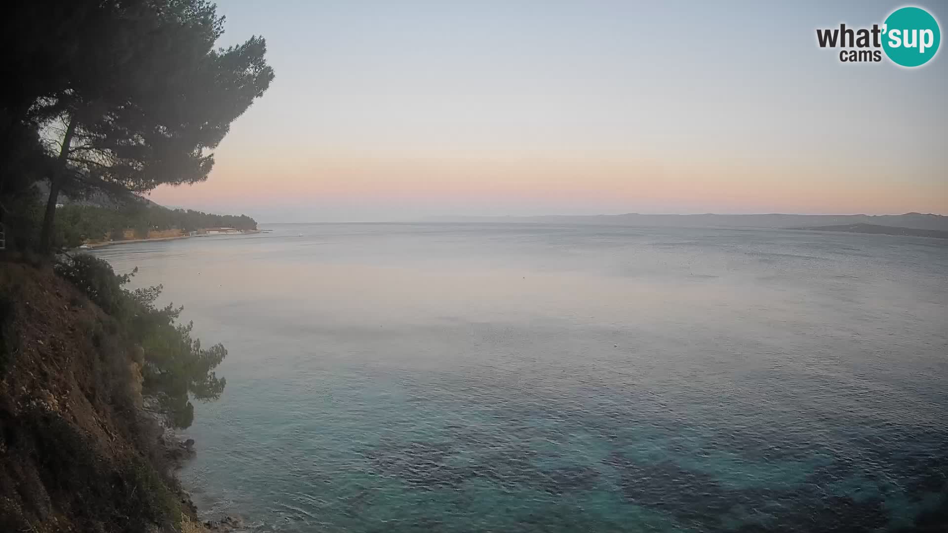 Web kamera Potočine Bol – Pogled uživo na plažu Borak, otok Brač
