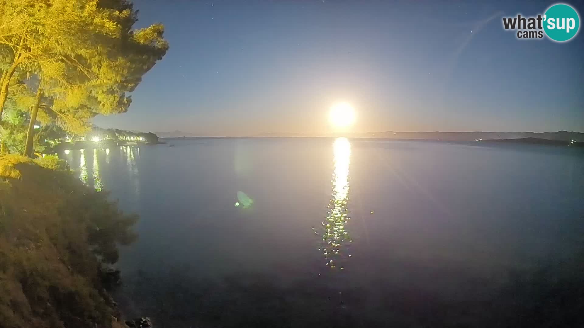 Webcam Potočine Beach Bol – Live View of Borak Beach, Brač Island