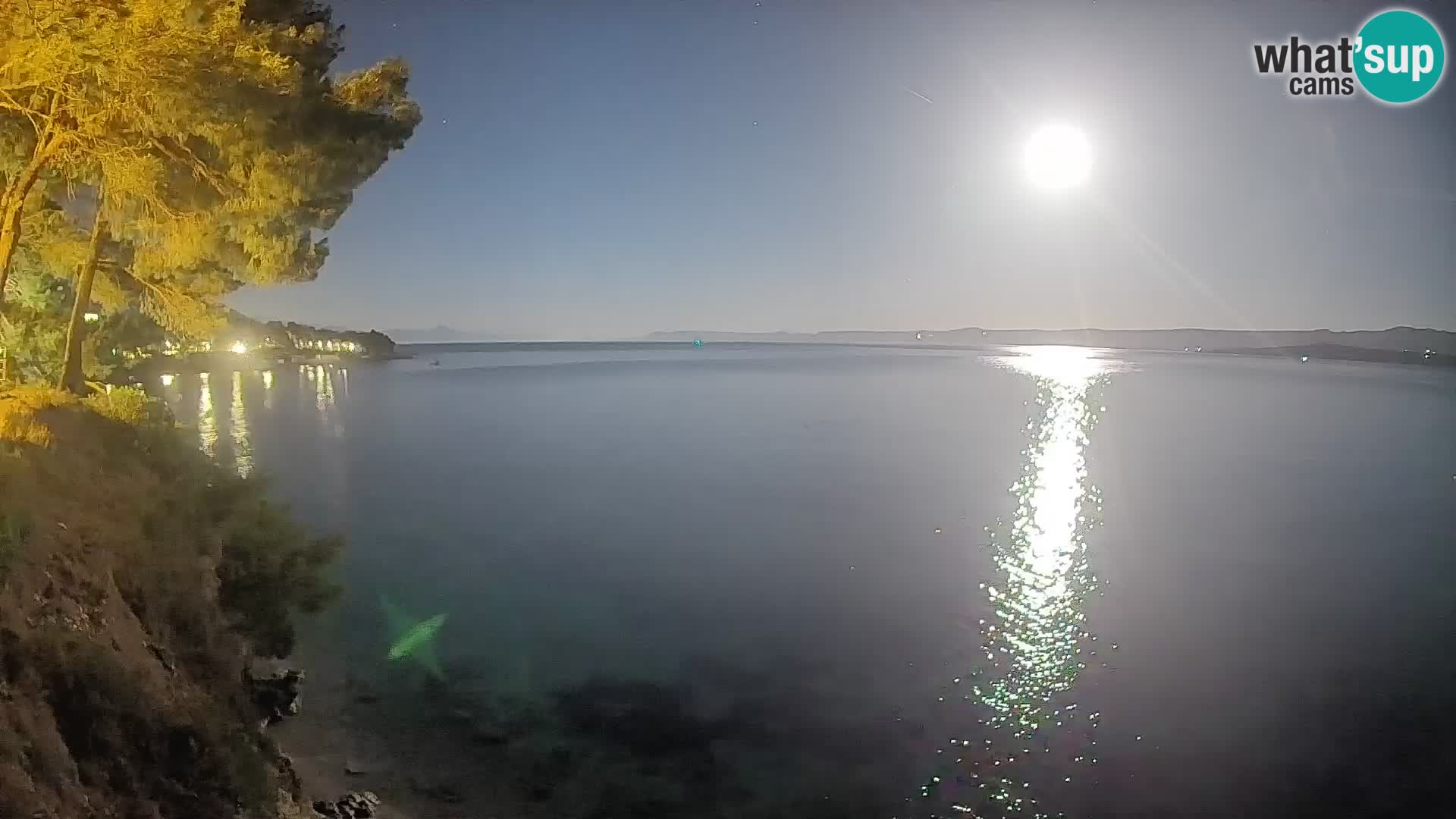 Webcam Potočine Beach Bol – Live View of Borak Beach, Brač Island