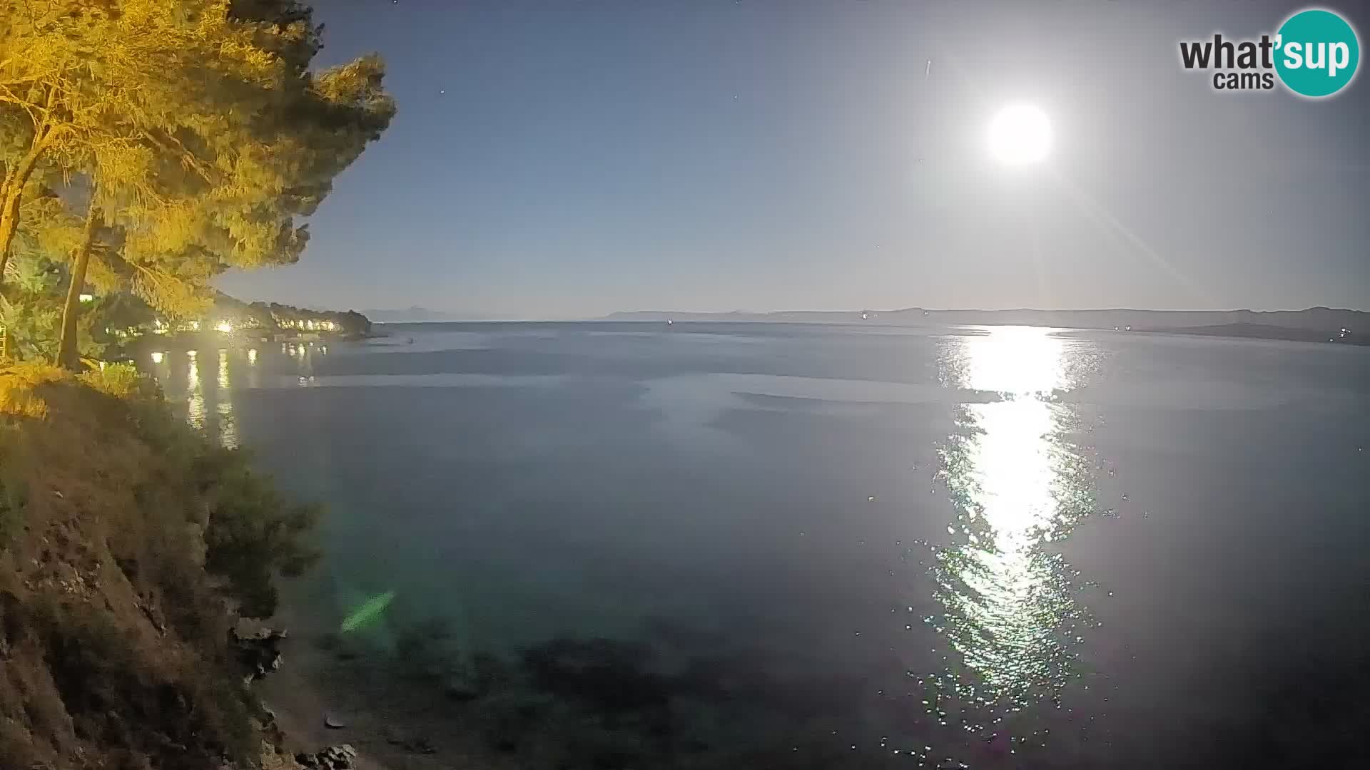 Webcam Strand Potočine Bol – Liveblick auf Borak Beach, Insel Brač