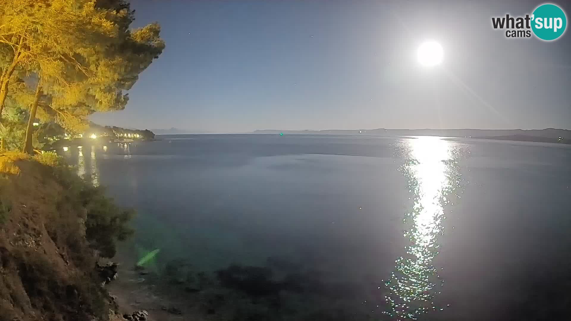 Webcam Strand Potočine Bol – Liveblick auf Borak Beach, Insel Brač