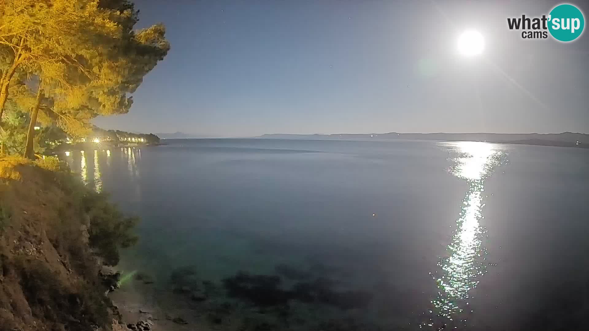 Webcam Playa Potočine Bol – Vista en vivo de Borak Beach, Isla de Brač