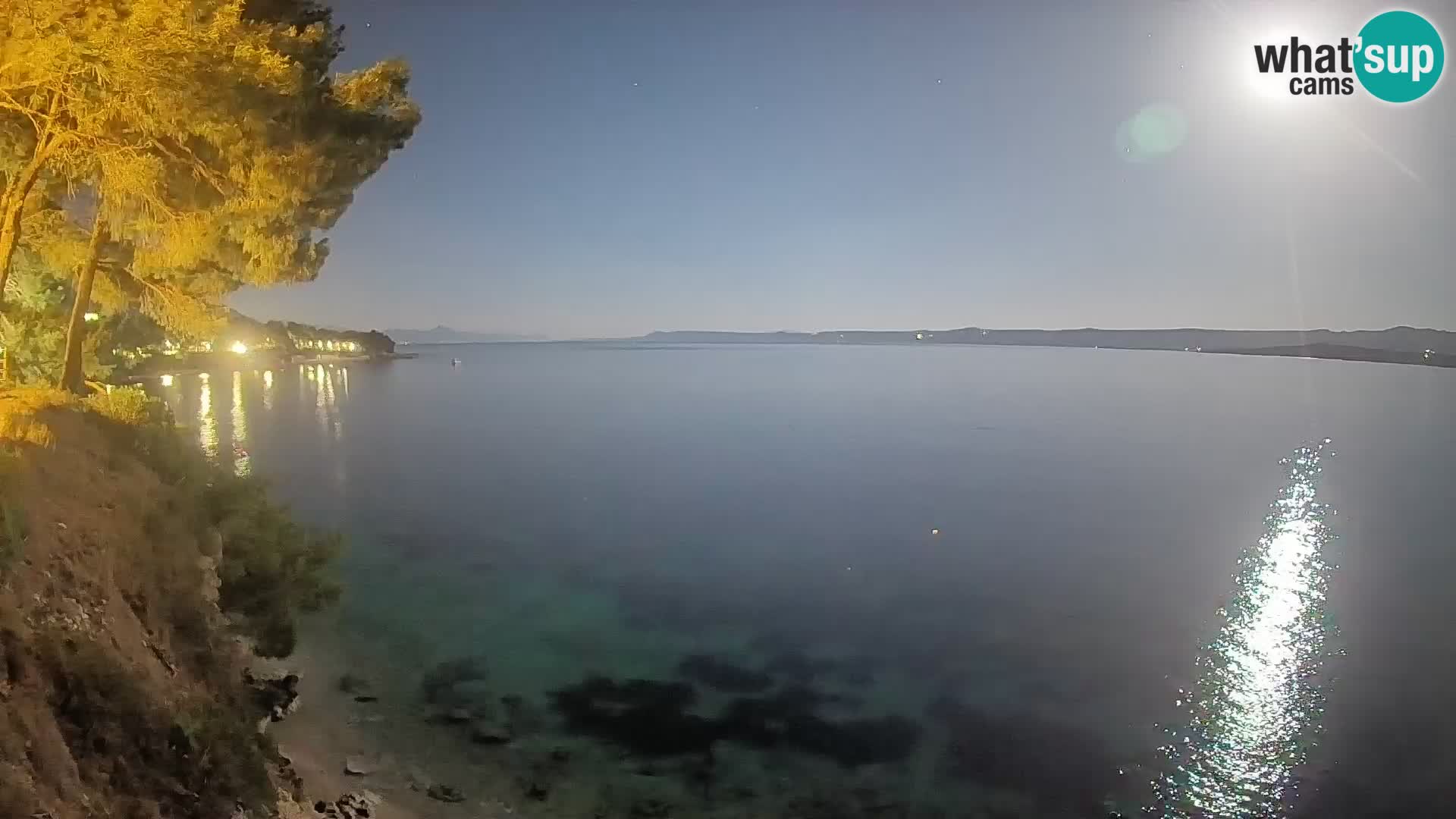 Webcam Playa Potočine Bol – Vista en vivo de Borak Beach, Isla de Brač